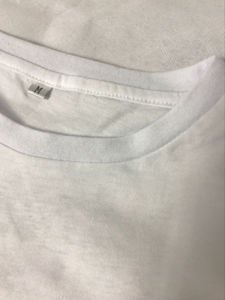 Letter Printing Couple Short-Sleeved T-Shirt Men