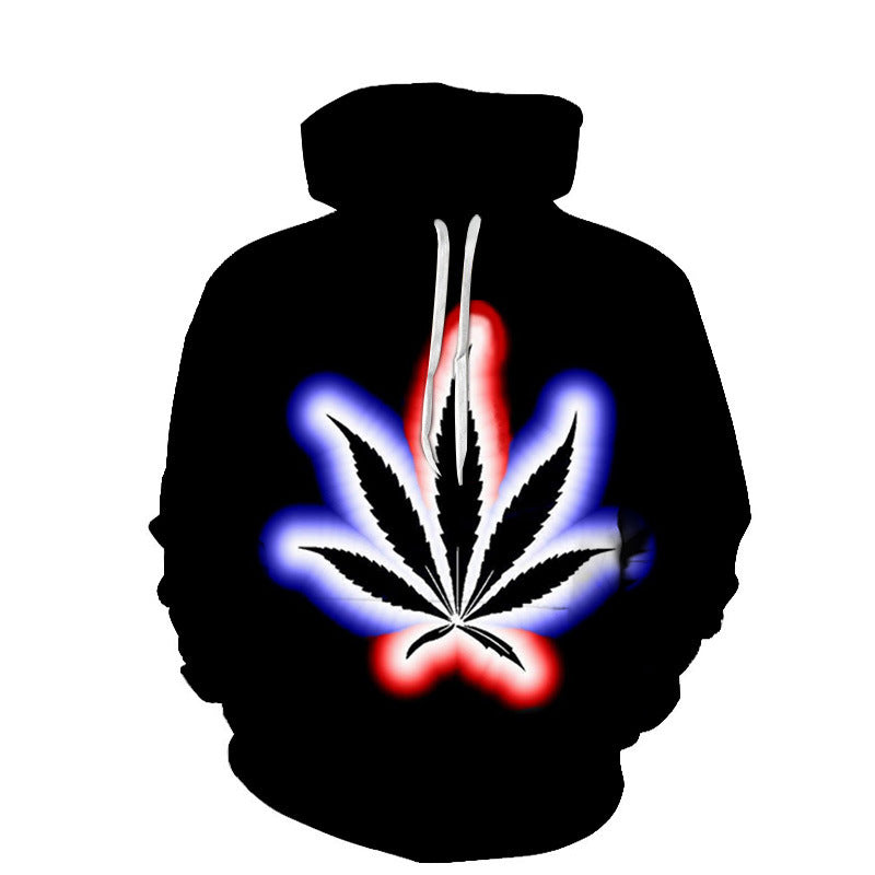 3D Digital Printing Couple Hoodie Trendy Sweater Baseball Uniform