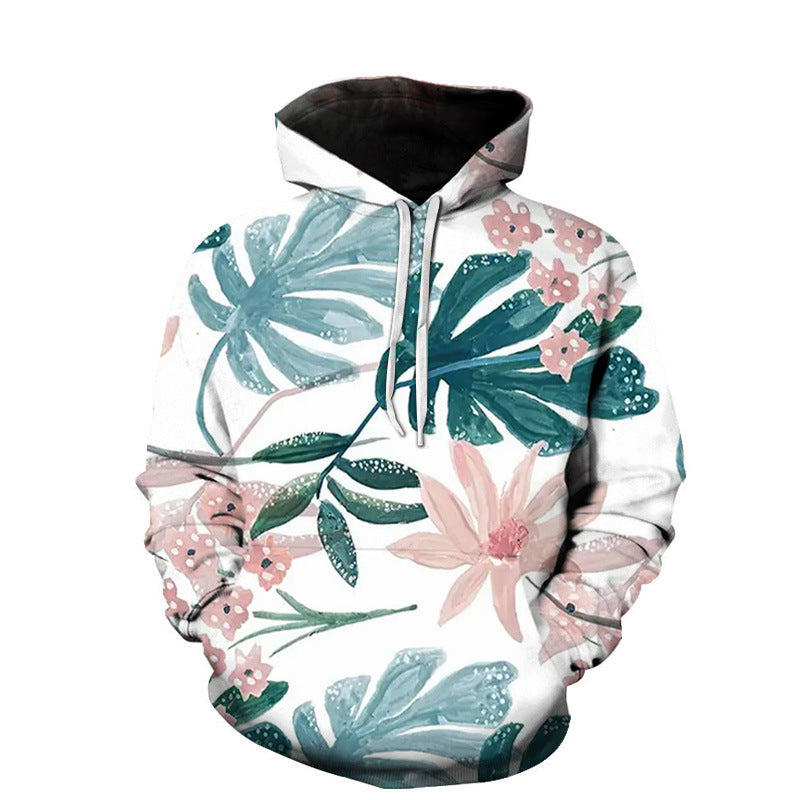 3D Digital Printing Couple Hoodie Trendy Sweater Baseball Uniform