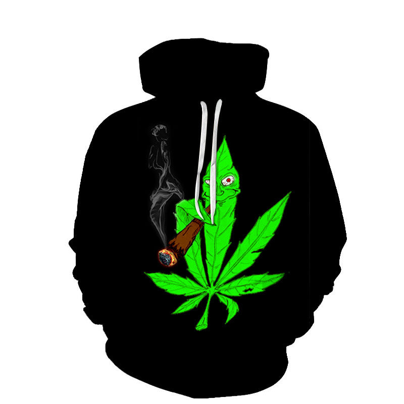 3D Digital Printing Couple Hoodie Trendy Sweater Baseball Uniform