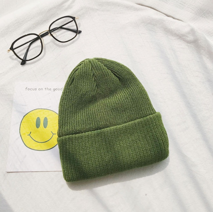 Women's hat winter knit hat outdoor wool hat female winter warm cap