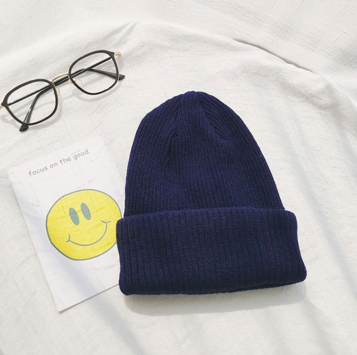 Women's hat winter knit hat outdoor wool hat female winter warm cap