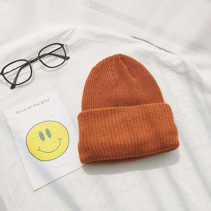 Women's hat winter knit hat outdoor wool hat female winter warm cap