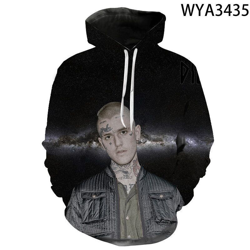 3D digital printing street fashion clothing pullover hoodie