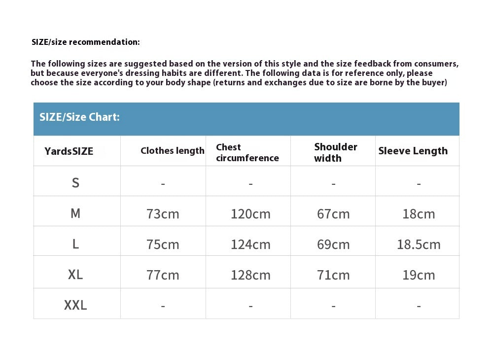 Summer Cotton Short Sleeve T-shirt Men