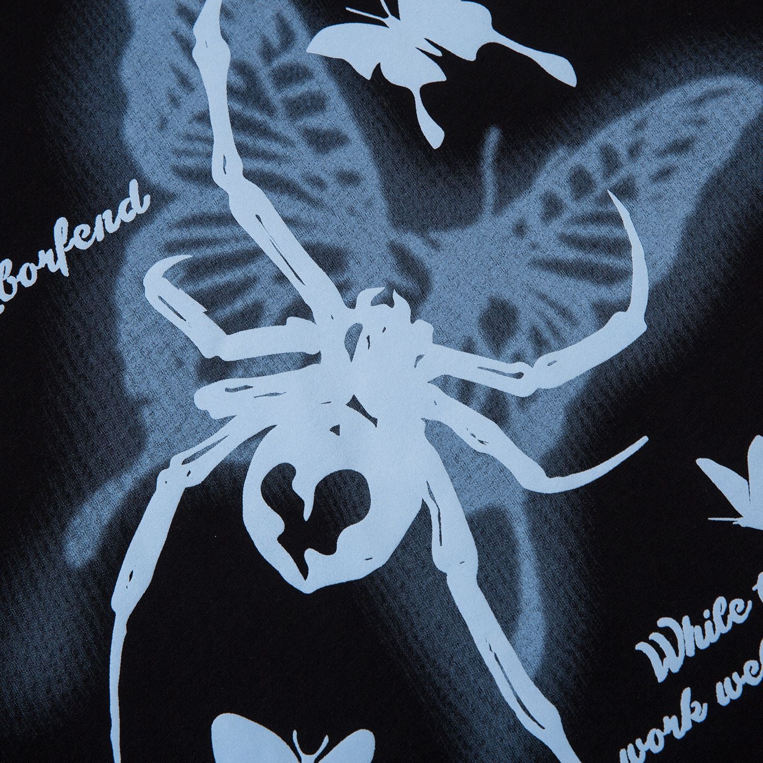 Butterfly Spider Print T-shirt For Men