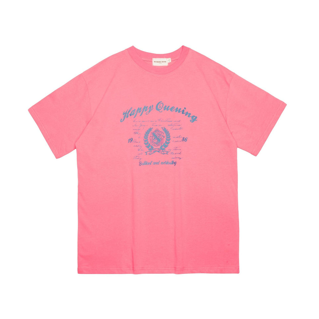 Fashion Letter Print Short-sleeve T-shirt Men