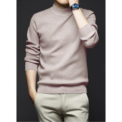Knitted sweater men's long-sleeved T-shirt men