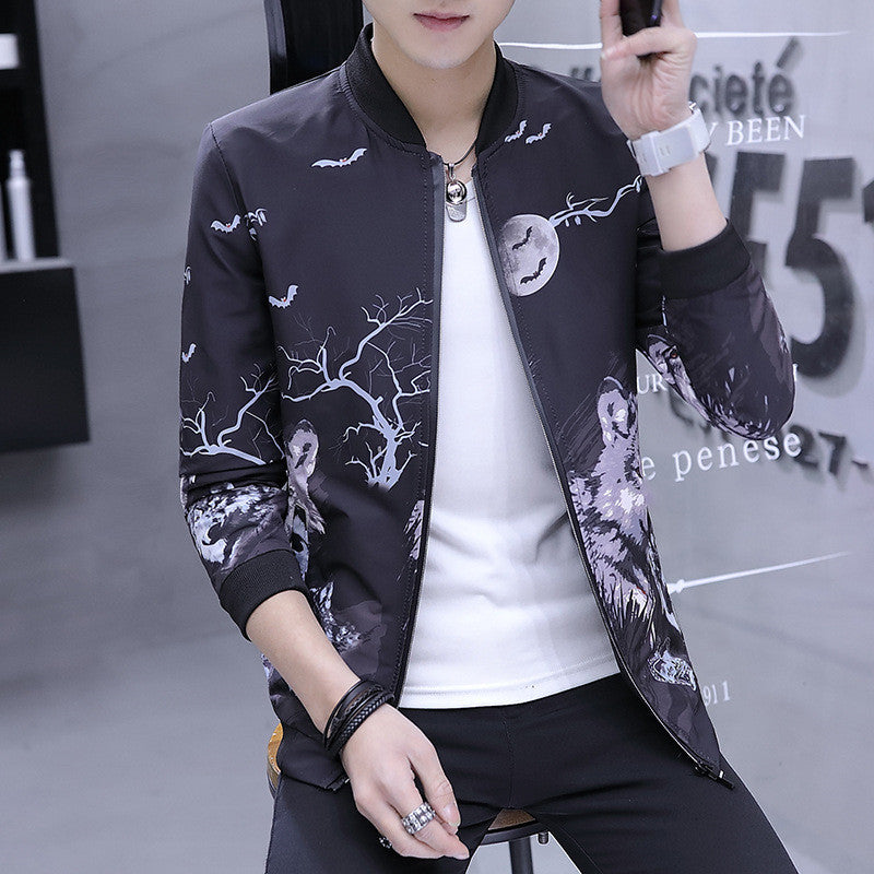 Slim-fit Baseball Collar Spring Thin Baseball Uniform
