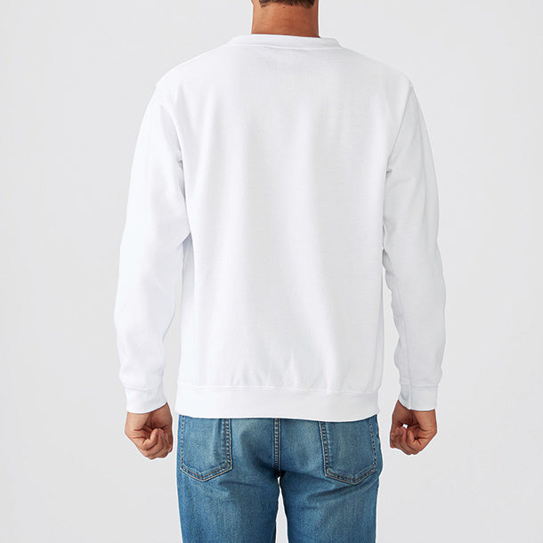 Round Neck Sports Long-Sleeved Sweater Loose Large Size Western Style