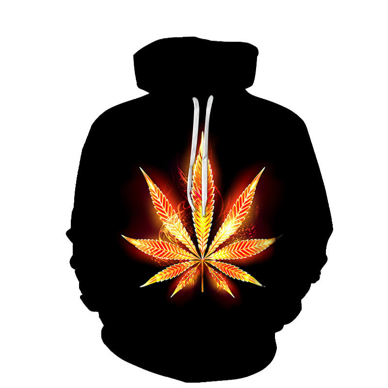 3D Digital Printing Couple Hoodie Trendy Sweater Baseball Uniform