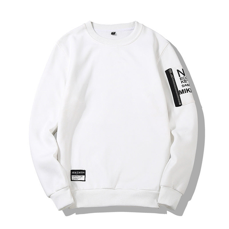 Long Sleeve Round Neck Pullover Loose Coat