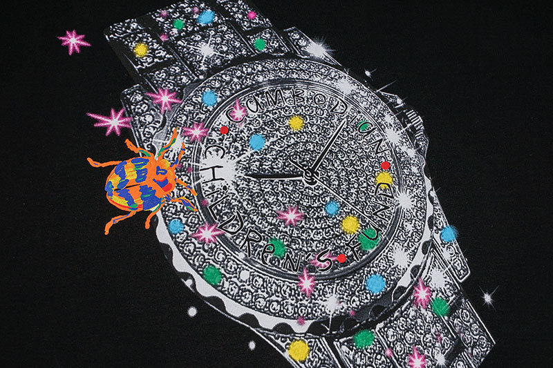 Watch Print Short-sleeved T-shirt Men