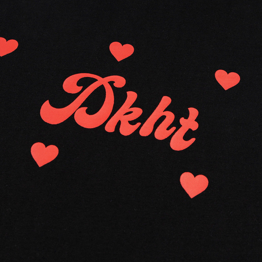 Fashion Letter Heart Printing T-shirt Men
