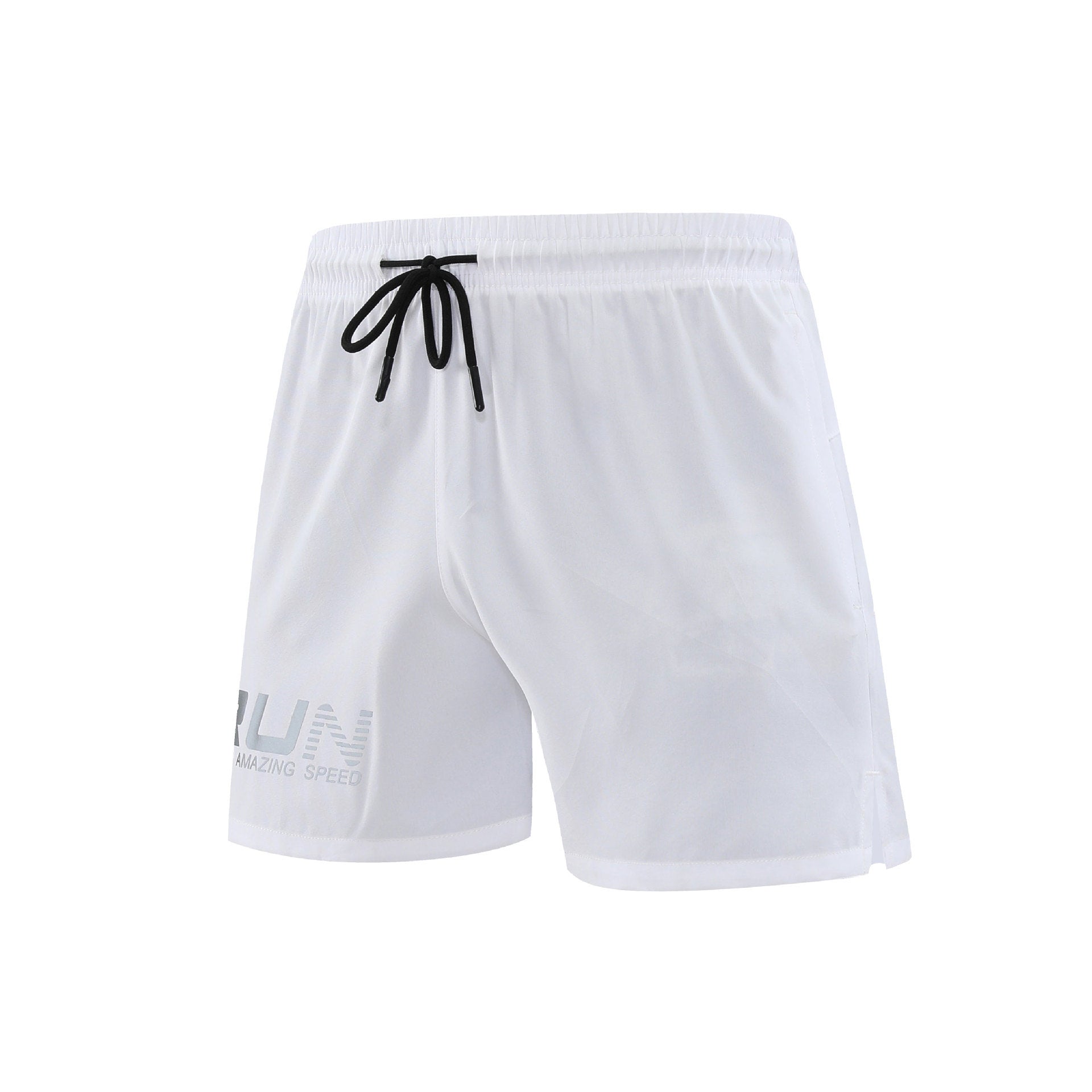 Sports Track And Field Men's Quick-drying Three-point Reflective Printing Fitness Sports Training Pant