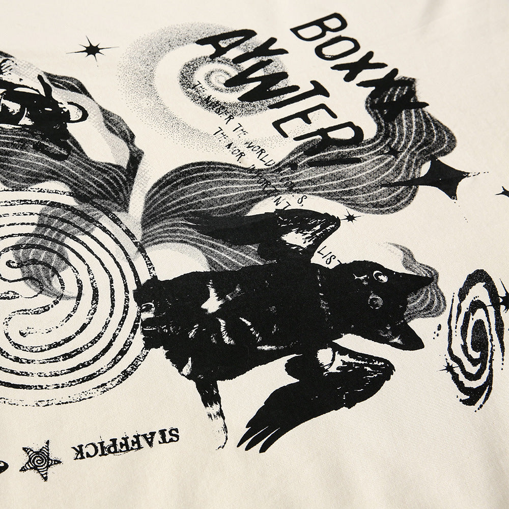 Creative Pattern Printed T-shirt For Men