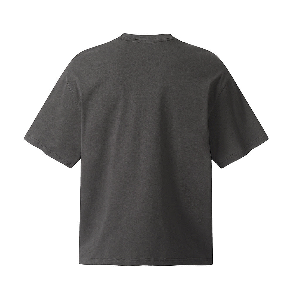 Fashion Letter Print Short-sleeve T-shirt Men