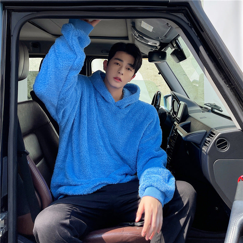 Lamb Fleece Pullover Bottoming Shirt