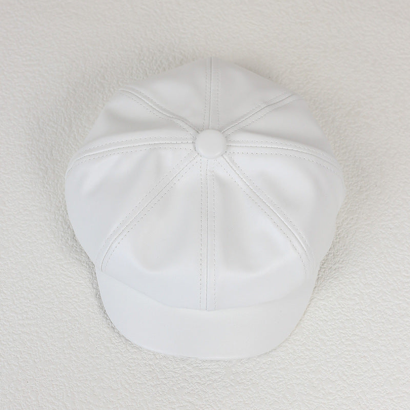 new cute ladies hat outdoor retro creative octagonal hat painter hat