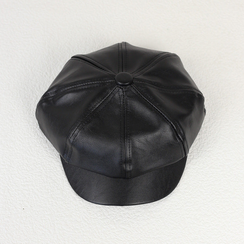 new cute ladies hat outdoor retro creative octagonal hat painter hat