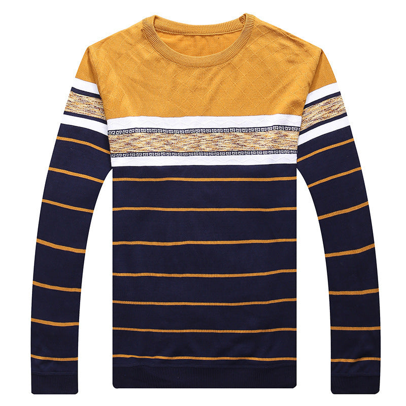 Round neck pullover loose sweater