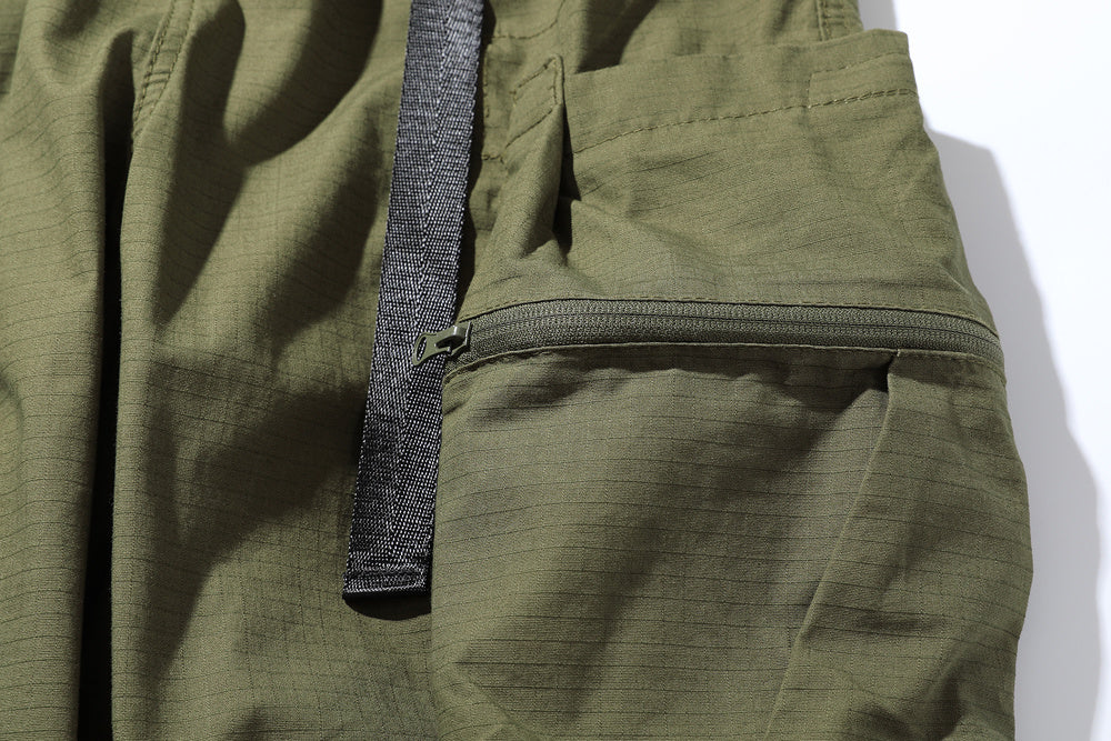 Multi-pocket Cargo Pants Men's Outdoor Pleats