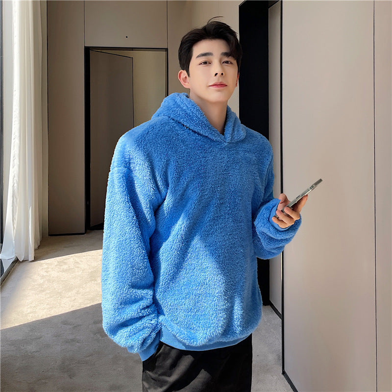 Lamb Fleece Pullover Bottoming Shirt