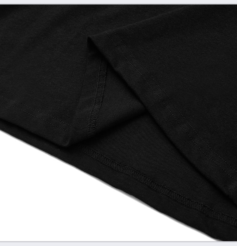 Retro Printed T-shirt Short Sleeve Men