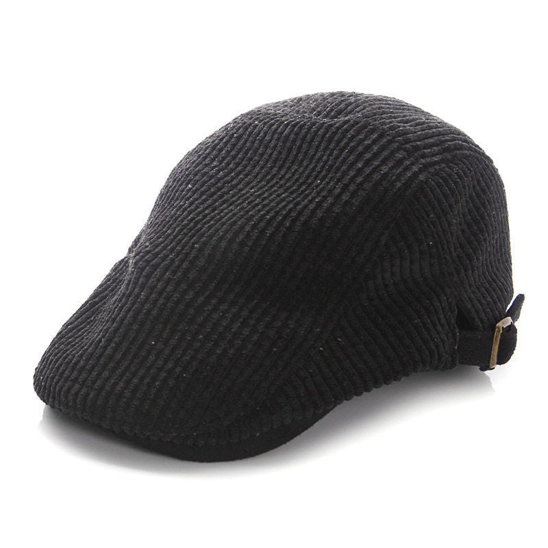 Beret Hat Girl Corduroy Hat Baby Warm Hat