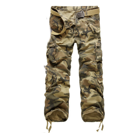Men's Fashion And Comfort Camouflage Cargo Trousers