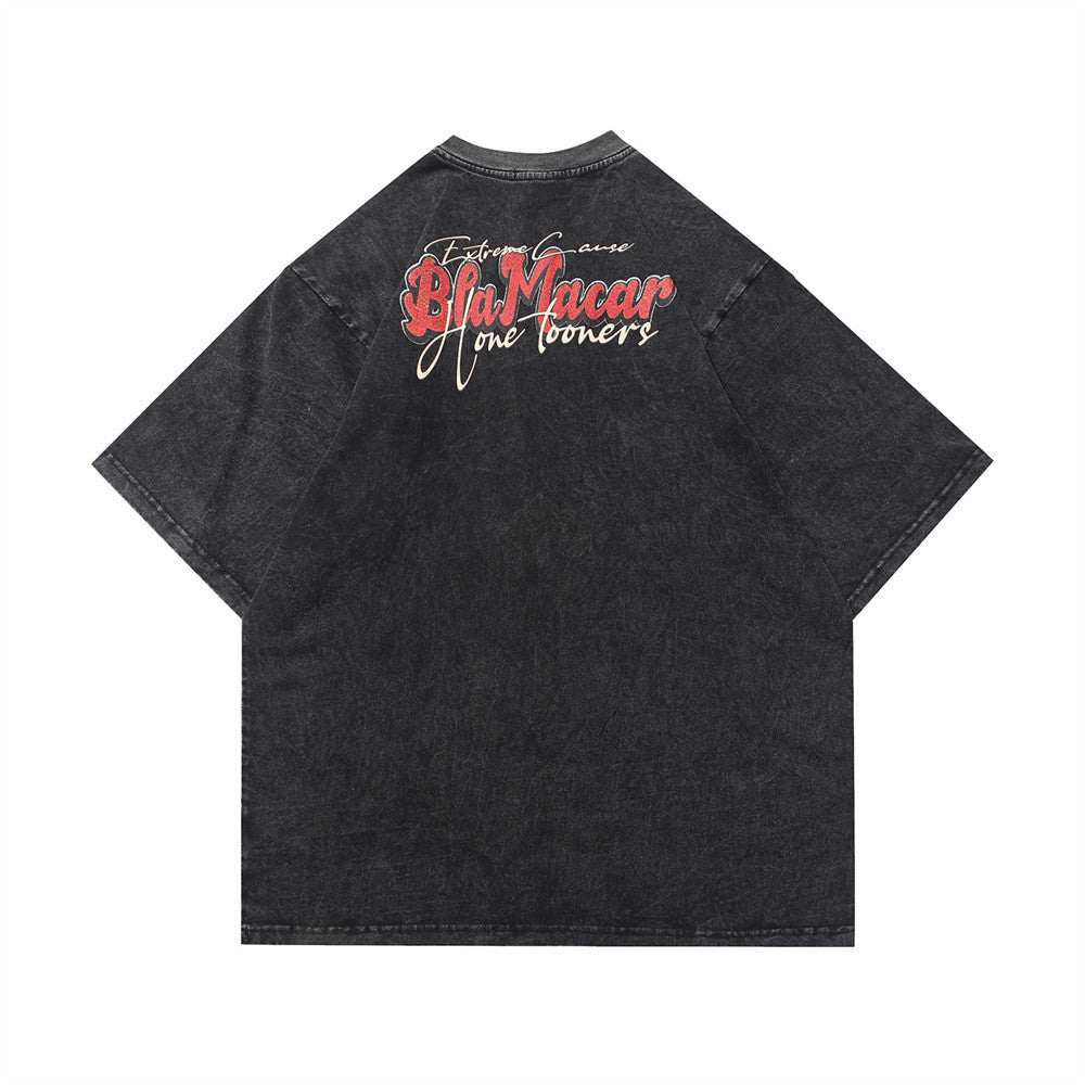 Printed Short-sleeved T-shirt For Men