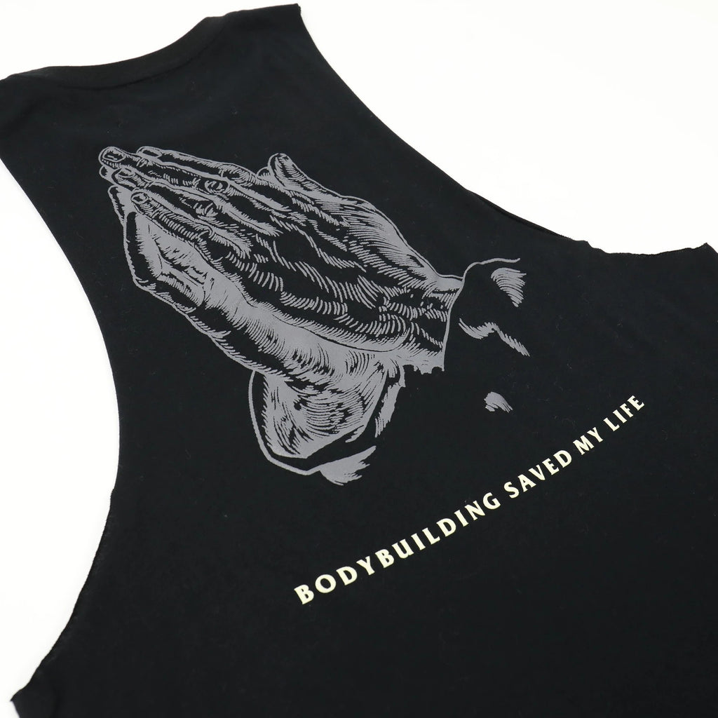 Cotton fitness vest sleeveless T-shirt men
