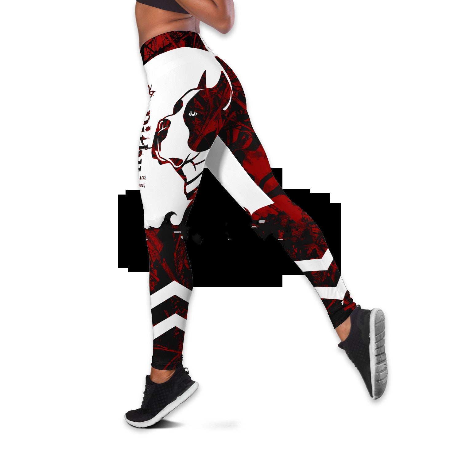 Digitally Printed Women Vest Yoga Set
