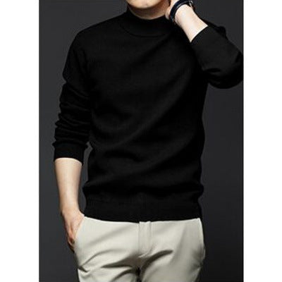 Knitted sweater men's long-sleeved T-shirt men
