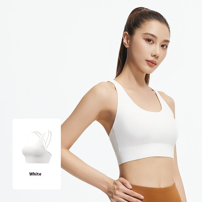 Mesh Cross Sports Bra Beautiful Back