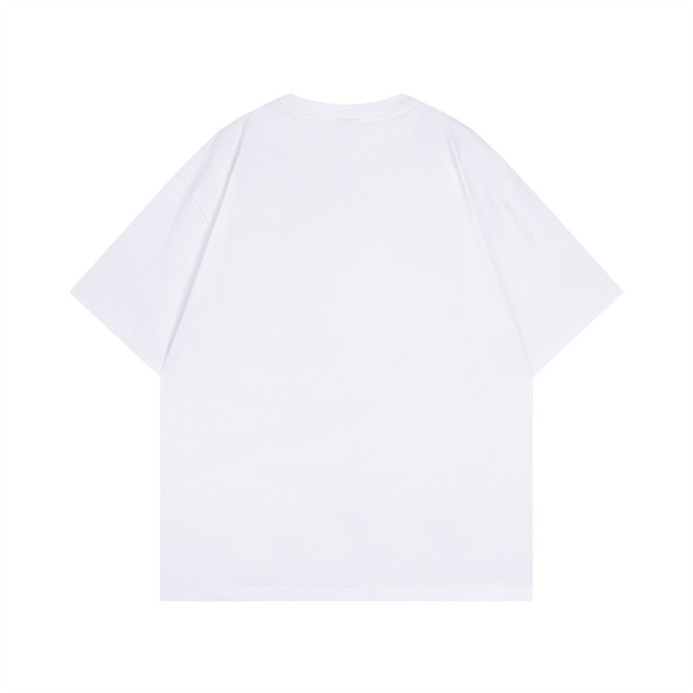 Dragon Patch Decoration Short-sleeved T-shirt Men