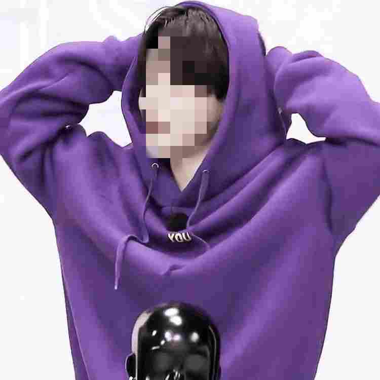 Printed Pullover Sweater Hoodie For Men