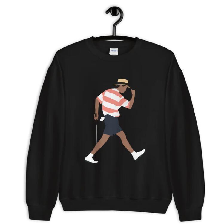 New Printed Loose Casual Men's And Women's Korean-style Loose Round Neck Pullover