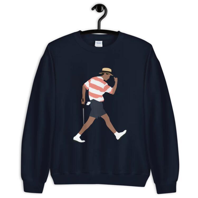 New Printed Loose Casual Men's And Women's Korean-style Loose Round Neck Pullover