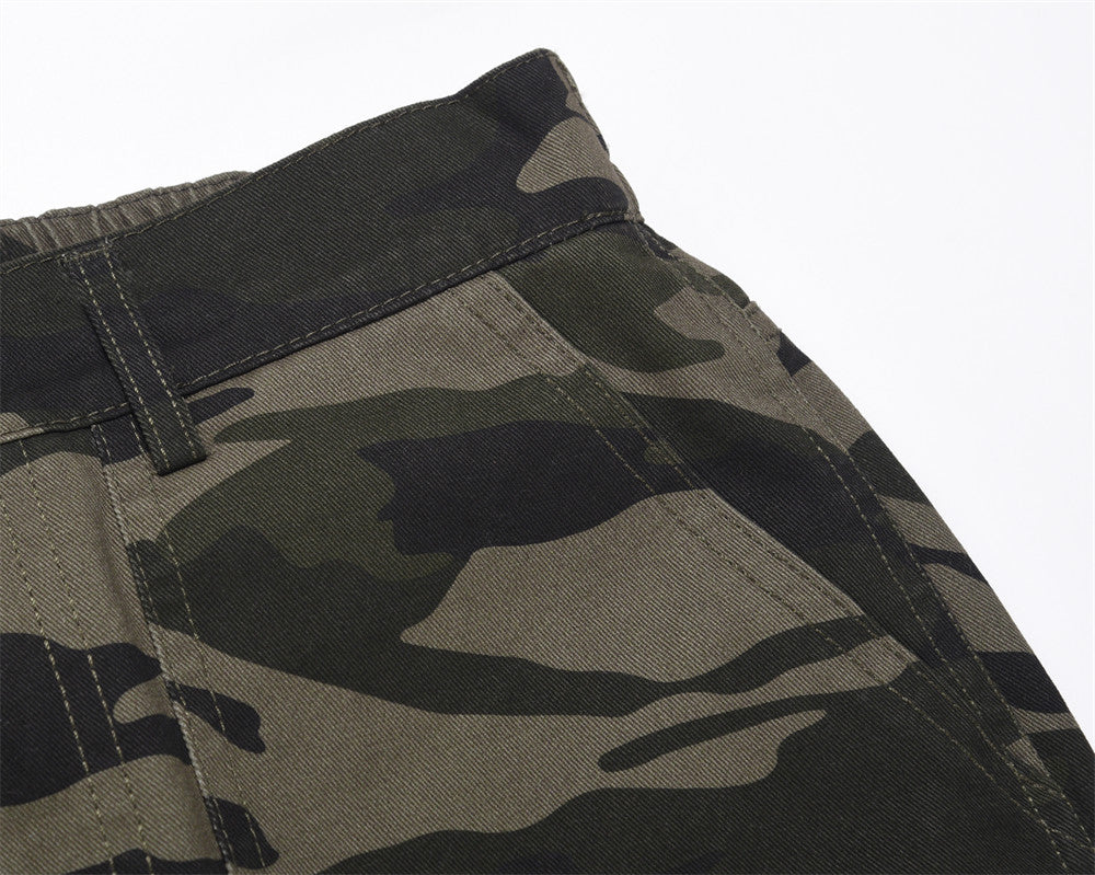 Military Multi-pocket Camouflage Cargo Pants Men