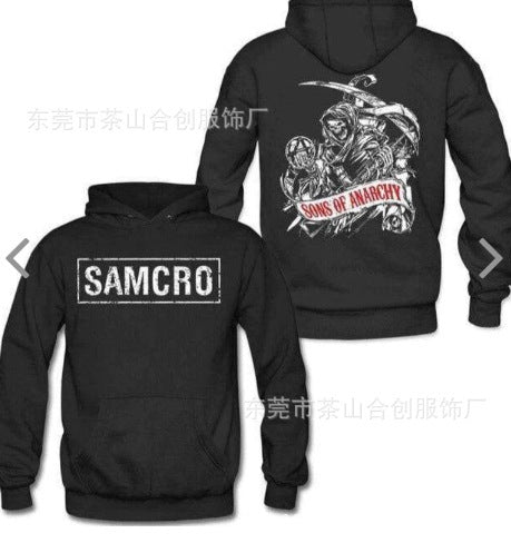 Motorcycle Outdoor Riding New Fleece Warm Sweater