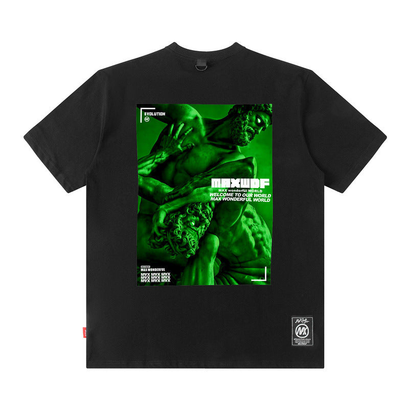 High Street Fashion T-shirt Short Sleeve Men