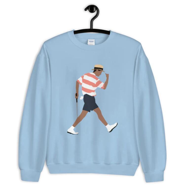 New Printed Loose Casual Men's And Women's Korean-style Loose Round Neck Pullover