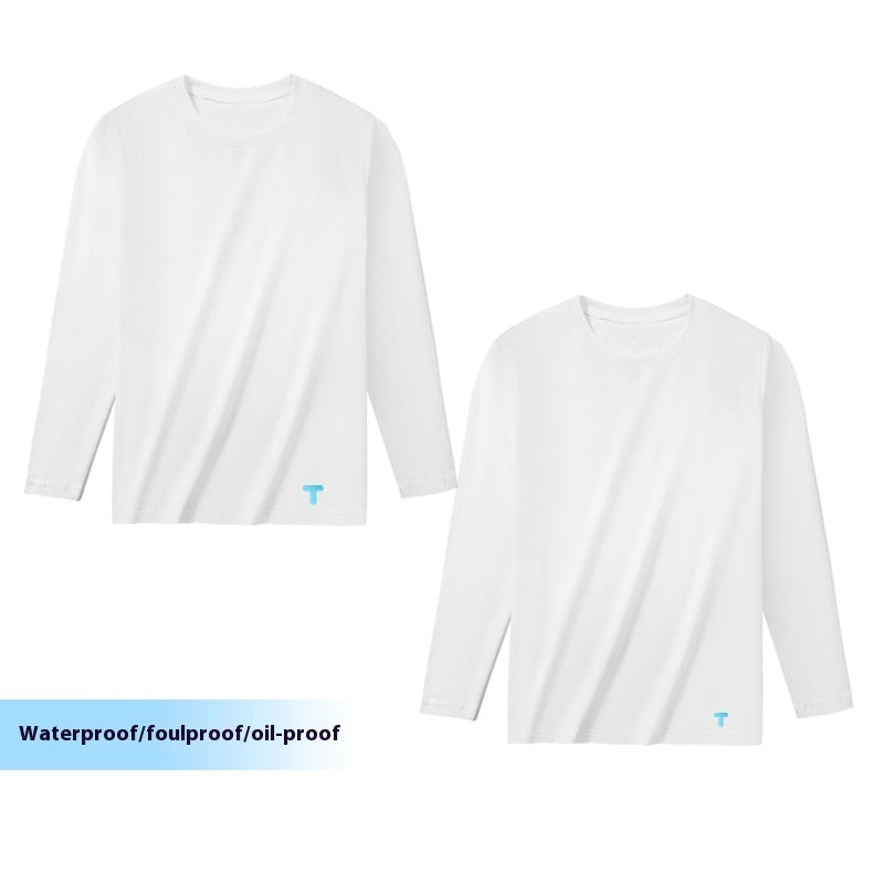 Xinjiang Cotton Solid Color Antifouling T-shirt Men