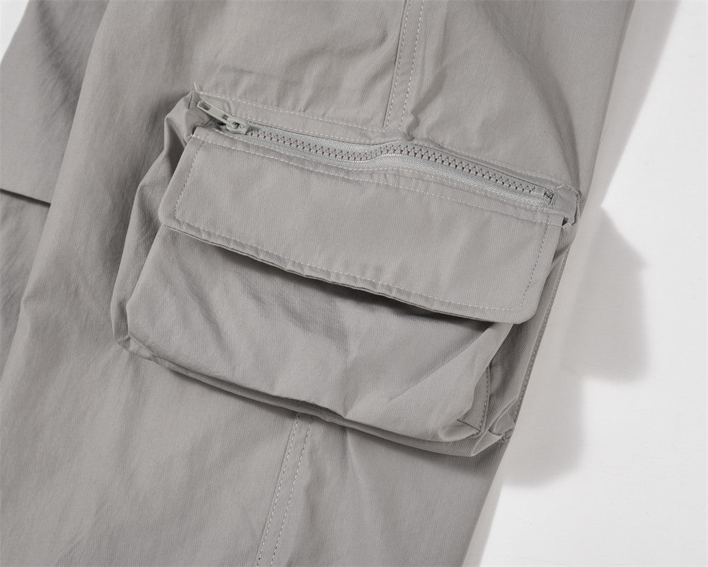 Multi-pocket Cargo Pants Trendy Loose Drooping Men's