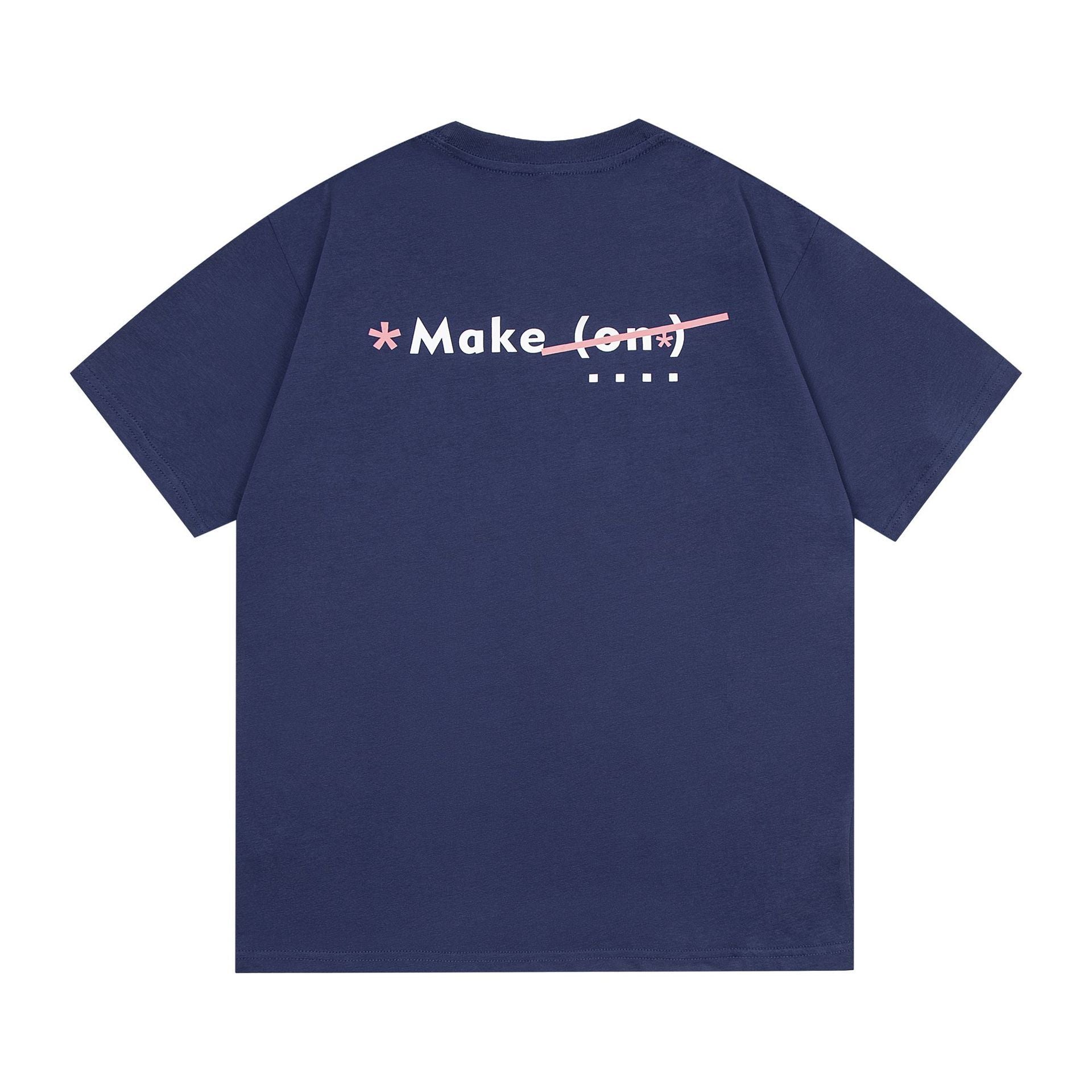 Loose Round Neck Half-sleeve T-shirt Men
