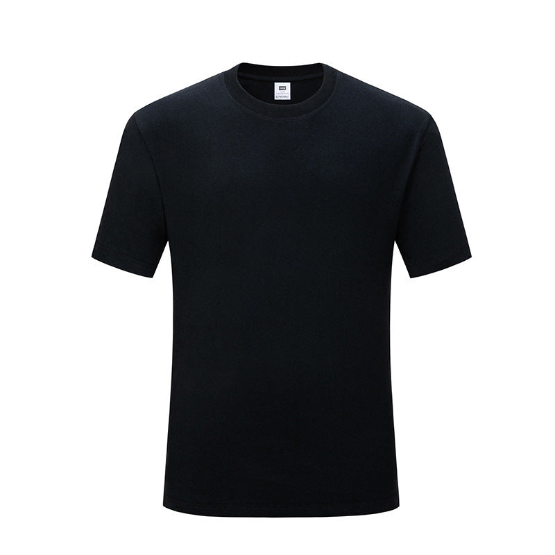 Round Neck Pure Cotton Loose T-shirt Men