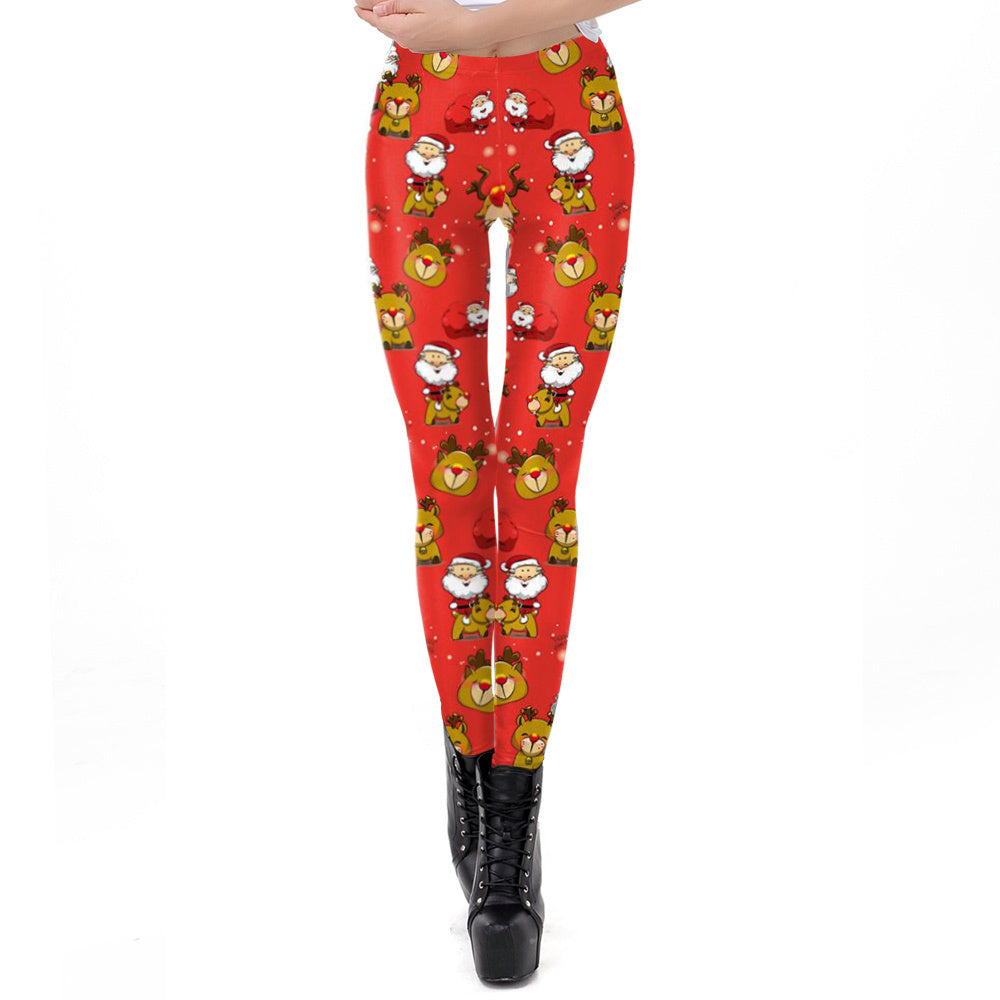 Christmas Printed leggings