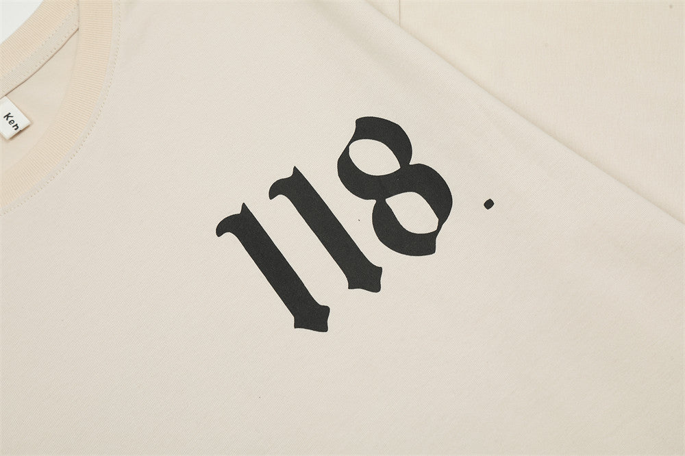Cross Printed Cotton T-shirt For Men