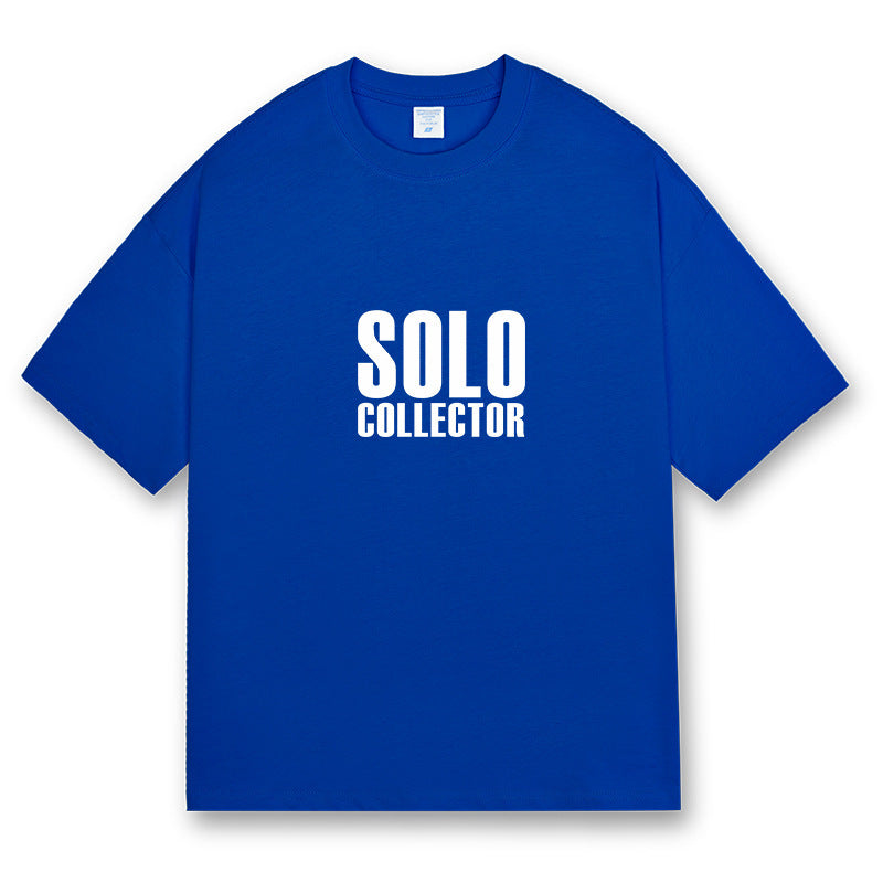 American Retro Short Sleeve Loose T-shirt Men